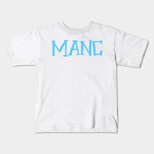 Manc - Manchester, England Kids T-Shirt